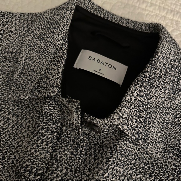 Aritzia Black and White Tweed Shacket - Picture 6 of 7